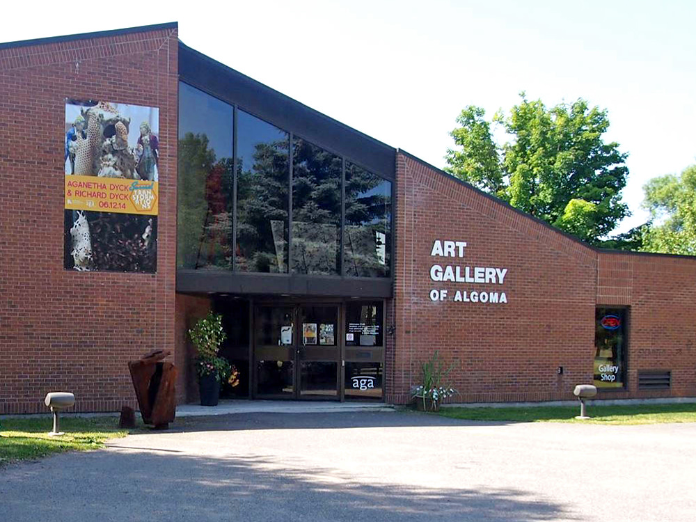 Das Gebäude der Alogma Art Gallery